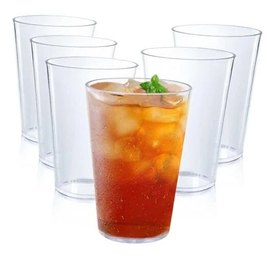 32 OZ Large Plastic Cups Reusable,Shatterproof Drinking Glasses, Stackable | eBay