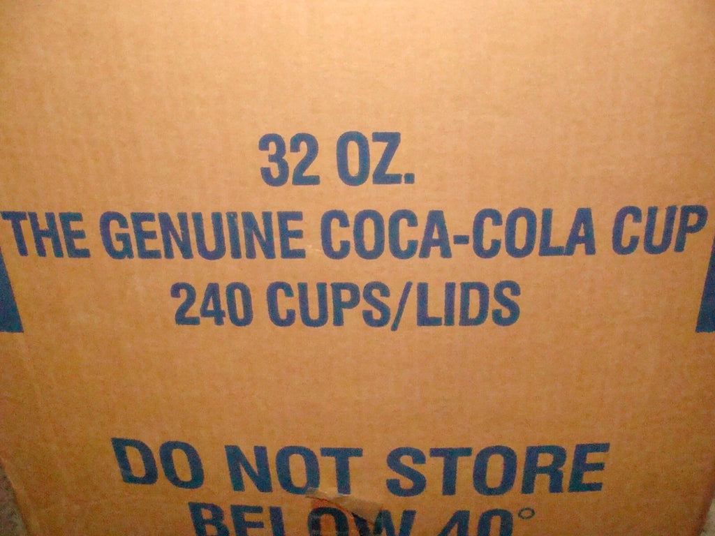 Vintage Genuine Coca Cola Green Plastic Cups with lids 32oz Coke Cup set of 6 | eBay
