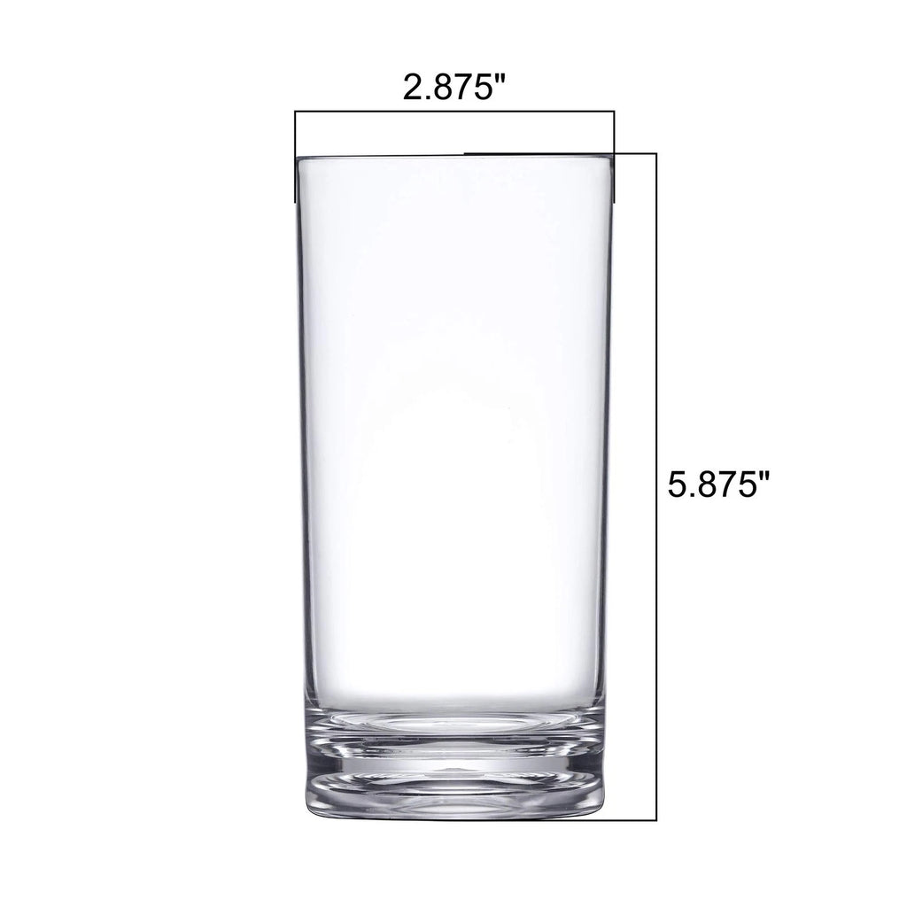 - Probity - 16-Ounce Plastic Tumblers (Set of 6), Plastic Drinking Glasses, R... | eBay